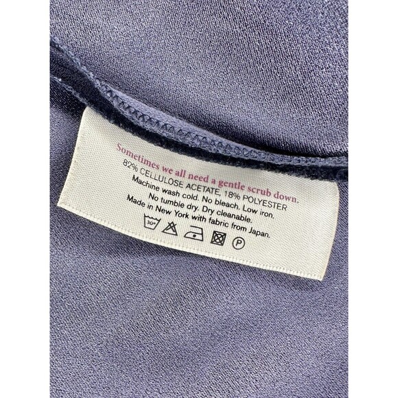 M.M. Lafleur A-Line Skirt Blue Slouchy Pockets Pleats Size 8 EUC!!! - Picture 4 of 4